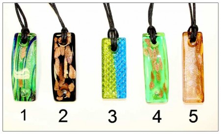 MURANO GLASS PENDANTS (CODE: MUSQ002)